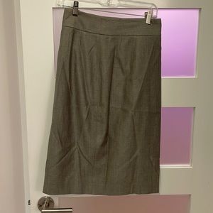 BR Monogram gray skirt size 4